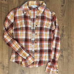 Zara Plaid Button Up